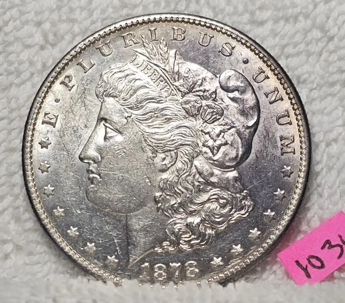 Video👀 🚚FAST🌟BEAUTIFUL 🌟1878 S Morgan Silver Dollar Coin Lustrous Choice BU