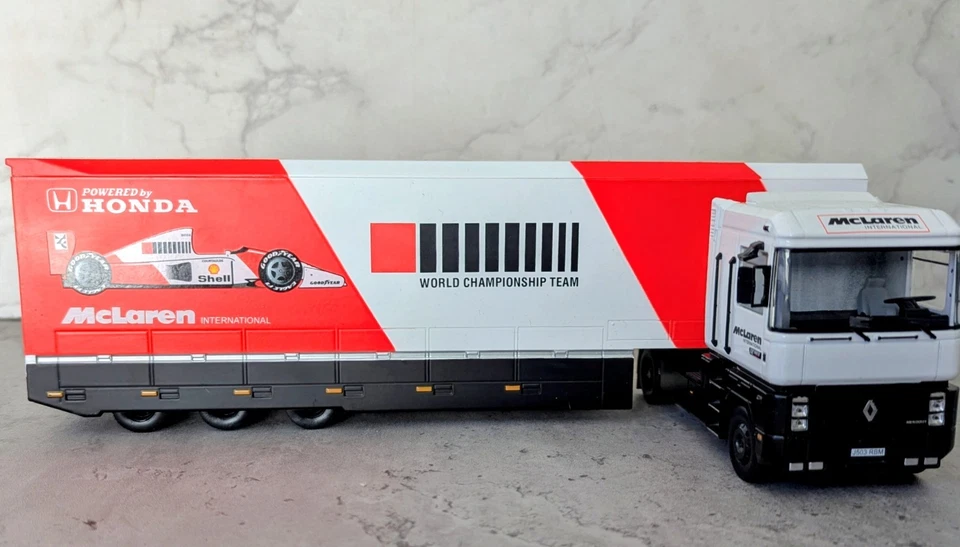 Renault Magnum McLaren World Championship Team Red White - Image 3 of 4