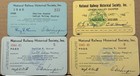1944-45-46 National Railway Historical Society, 4 Cards, Lehigh Valley Chapter..