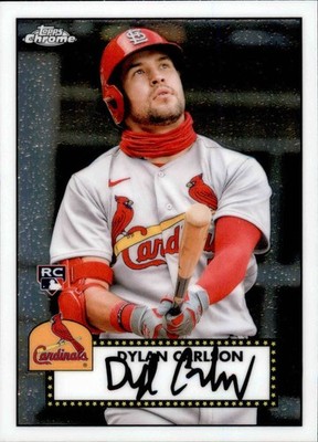 2021 Topps '52 Topps Redux Chrome #TC5233 Dylan Carlson Rookie RC Card
