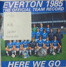 Everton Here We Go Vinyl Record VG/VG DB9106 1985