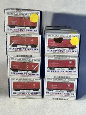 Branchline Blueprint Series Pennsylvania RR 40’    Box Cars 7 Car Set, Diff. #’s