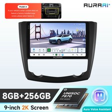 Android 256GB Autoradio ChatGPT-AI Navi Carplay DSP F&uuml;r Renault Kadjar 2015‑2019