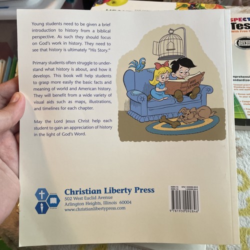 History for Little Pilgrims New With Colorful Images Christian Liberty Press - Picture 4 of 4