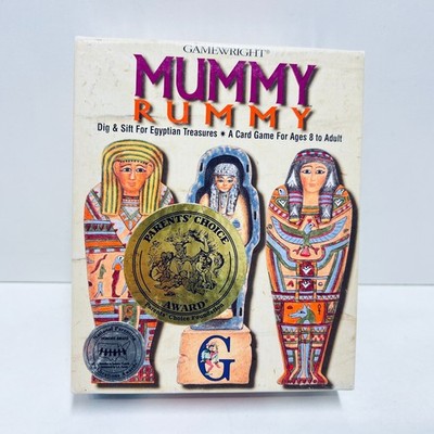 Gamewright - Mummy Rummy - Vollständig - ENGLISCH - GUT