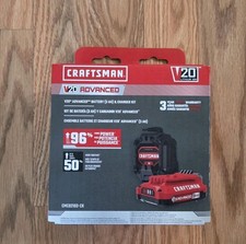 CRAFTSMAN V20 3Ah Advanced Battery  Charger Kit CMCB2103-CK Sealed Brand New