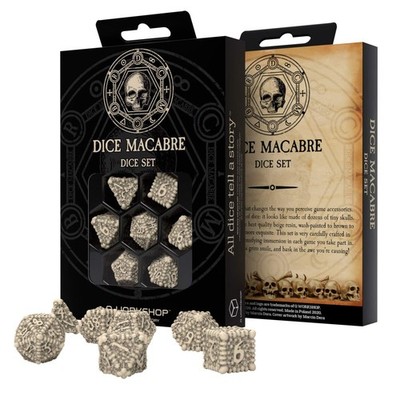 Q-Workshop DICE Macabre (Dice Set),Accessories
