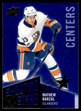 2018-19 Upper Deck Shooting Stars Centers Mathew Barzal New York Islanders