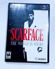 Scarface The World is Yours Sony, 2006 PS2 CASE And Manual ONLY NO GAME