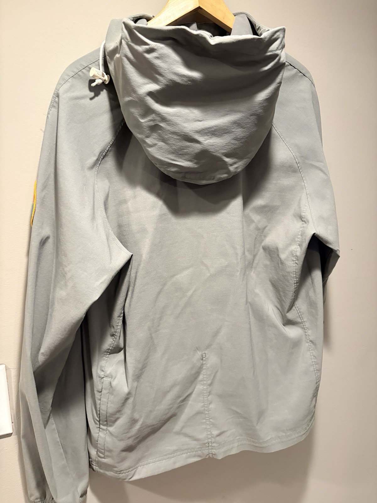 NorthFace Patchwork Windbreaker Jacket Men Medium… - image 6