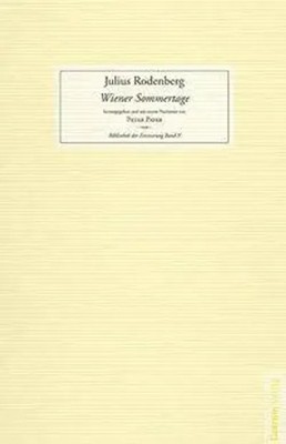 Wiener Sommertage | Julius Rodenberg | Buch | 320 S. | Deutsch | 2009