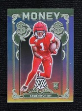 2024 Panini Mosaic Money Xavier Worthy #4 Rookie RC