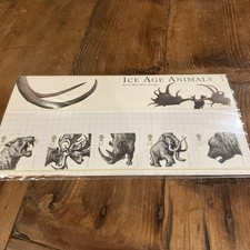 Ice Age Animals ~ Royal Mail Mint Stamps (Pack 382 ~ 21 March 2006) MNH