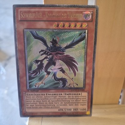 Yu-Gi-Oh Schwarzflügel-Kogarashi der Wanderer Ultimate Rare EXVC-DE009 1.Auflage