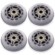 Inline Skate Wheels with Bearings, 3 Inch Roller Blade Wheels 76mm Outdoor and I