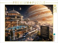 Calvendo Puzzle Jupiter Horizon Resort | 1000 Pieces, Finished Size 25.2 × 18.9