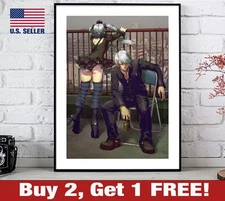 King of Fighters Kula Diamond 18" x 24" Poster Print Game Room Wall Art KOF 2