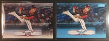 2025 Topps Stadium Club MacKenzie Gore Nationals Lot of 2 Light Blue and Base