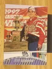 Jeff Gordon - 1998 Press Pass #1 - NASCAR STAR - vintage card NM/MINT