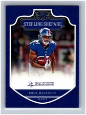 2016 Panini Sterling Shepard RC #206 Rookie Card NFL New York Giants Football. rookie card picture
