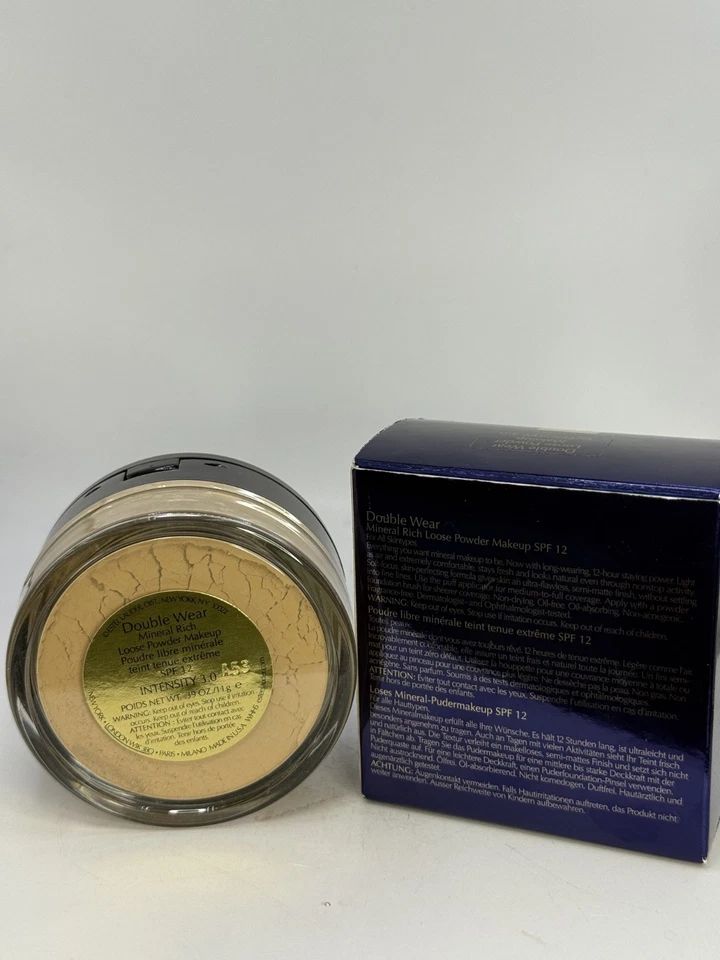 Estee Lauder Double Wear Mineral Rich Loose Powder Makeup Intensity 3.0 11g - Image 2 of 4