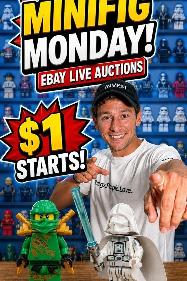 🚨LEGO Minfigs | Star Wars, Ninjago, Marvel, Disney, DC, & More!