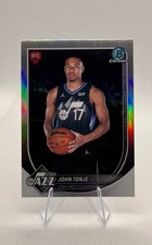 2025-26 Bowman Chrome John Tonje Red Shield Rookie Card SP