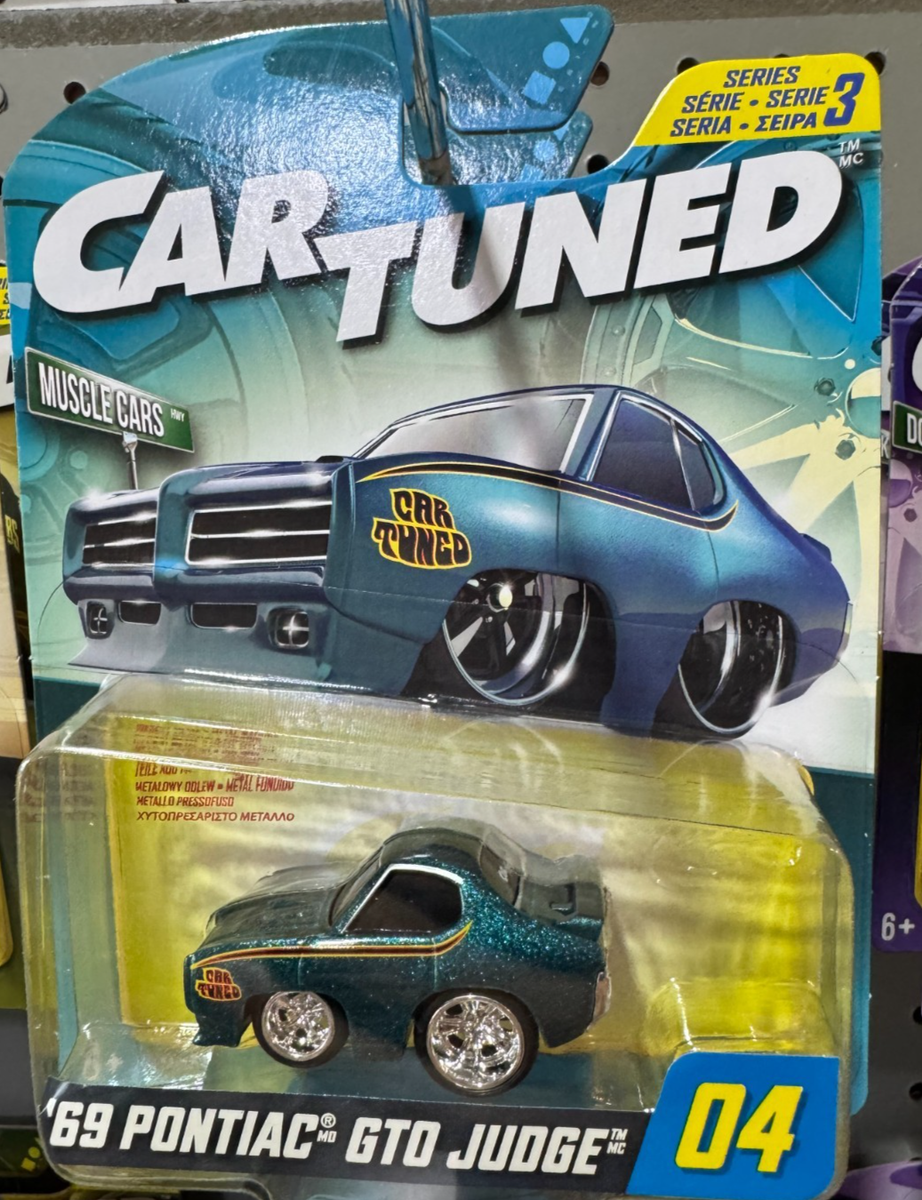 car tuned series 3 69 Pontioac GTO Judge diecast Metal 1/64 scale