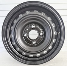 NISSAN VERSA 2007-2011 FACTORY OEM 18 HOLE 15" BLACK STEEL WHEEL RIM 62509