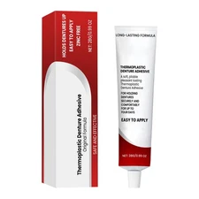 Denture Adhesive Strong Denture Seals Adhesive Cream Invisible Reliner Pleasure