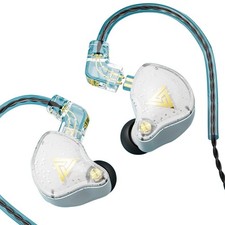 KASOTT QKZ AK6 PRO IEM Wired Headphones HiFi Gaming Earbuds Detachable Cable