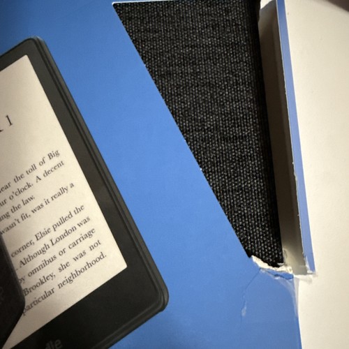 Amazon ( 11th Generation ) Kindle Paperwhite Fabric Case - Black B6 - Picture 2 of 4