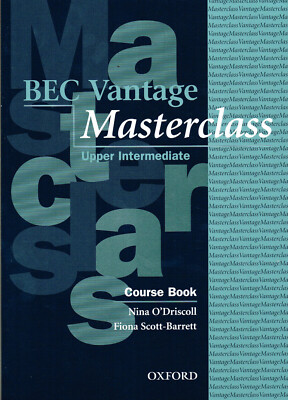 Oxford BEC Vantage MASTERCLASS Upper Intermediate Course Book @NEW 9780194531979