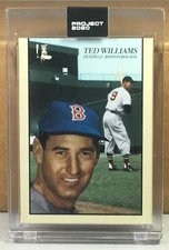 TOPPS PROJECT 2020 #90 TED WILLIAMS by OLDMANALAN Print Run 41407