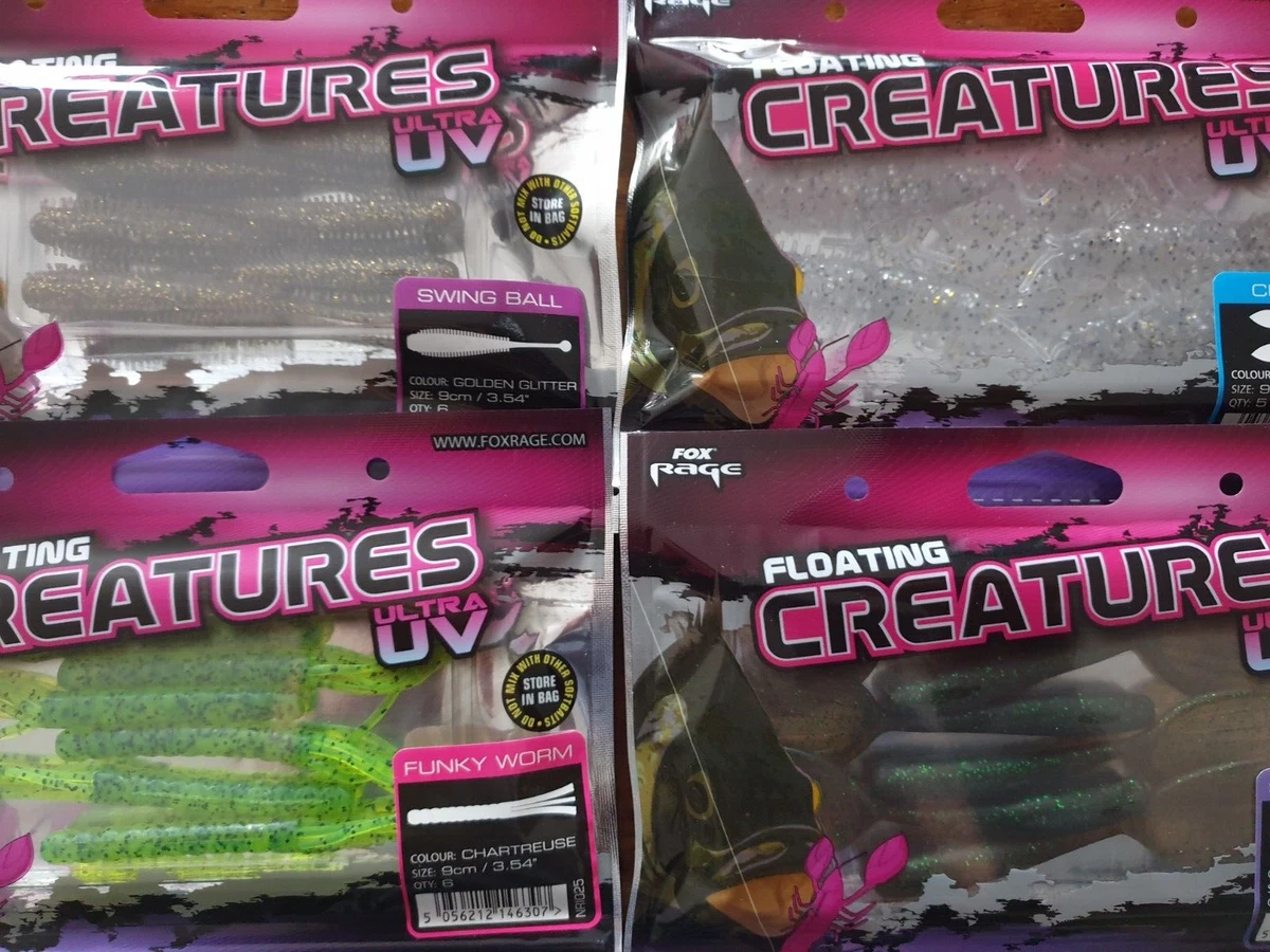 Lot de leurres souples Fox rage, sawamura one up, Westin pêche - Sport