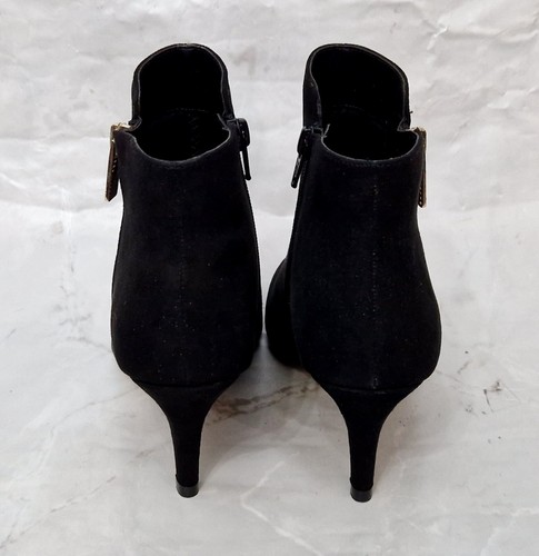 CARVELA Esfinge Cremallera Negro Gamuza Stiletto Botines Damas EU 40 UK 7 - Imagen 6 de 9
