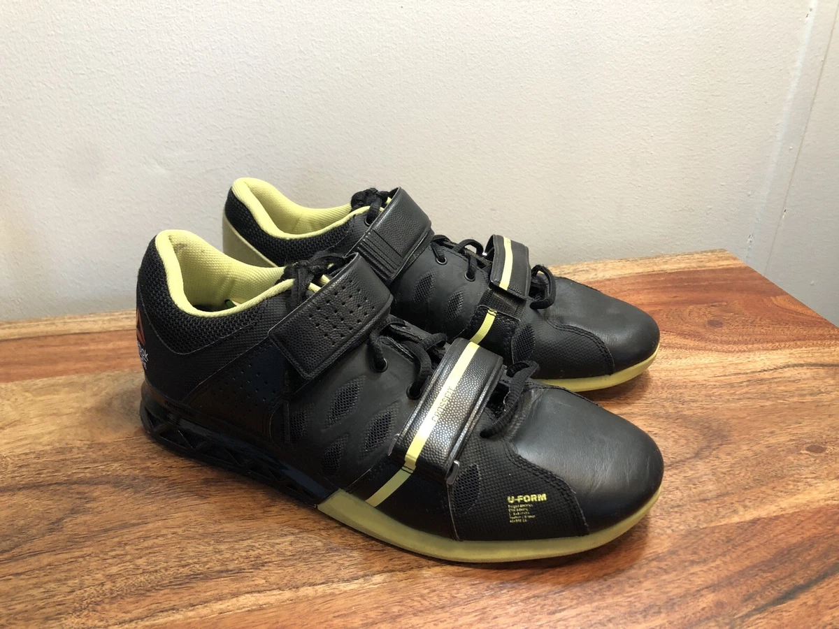 Mens Reebok Crossfit U Form Weightlifting Shoes 9.5 Green