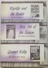 Wycliffe and the Beales; First Hit of the Season; Gunner Kelly (1984, Hardcover)