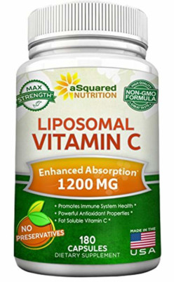 Liposomal Vitamin C 1200mg Supplement High Absorption VIT C Ascorbic Acid Pills