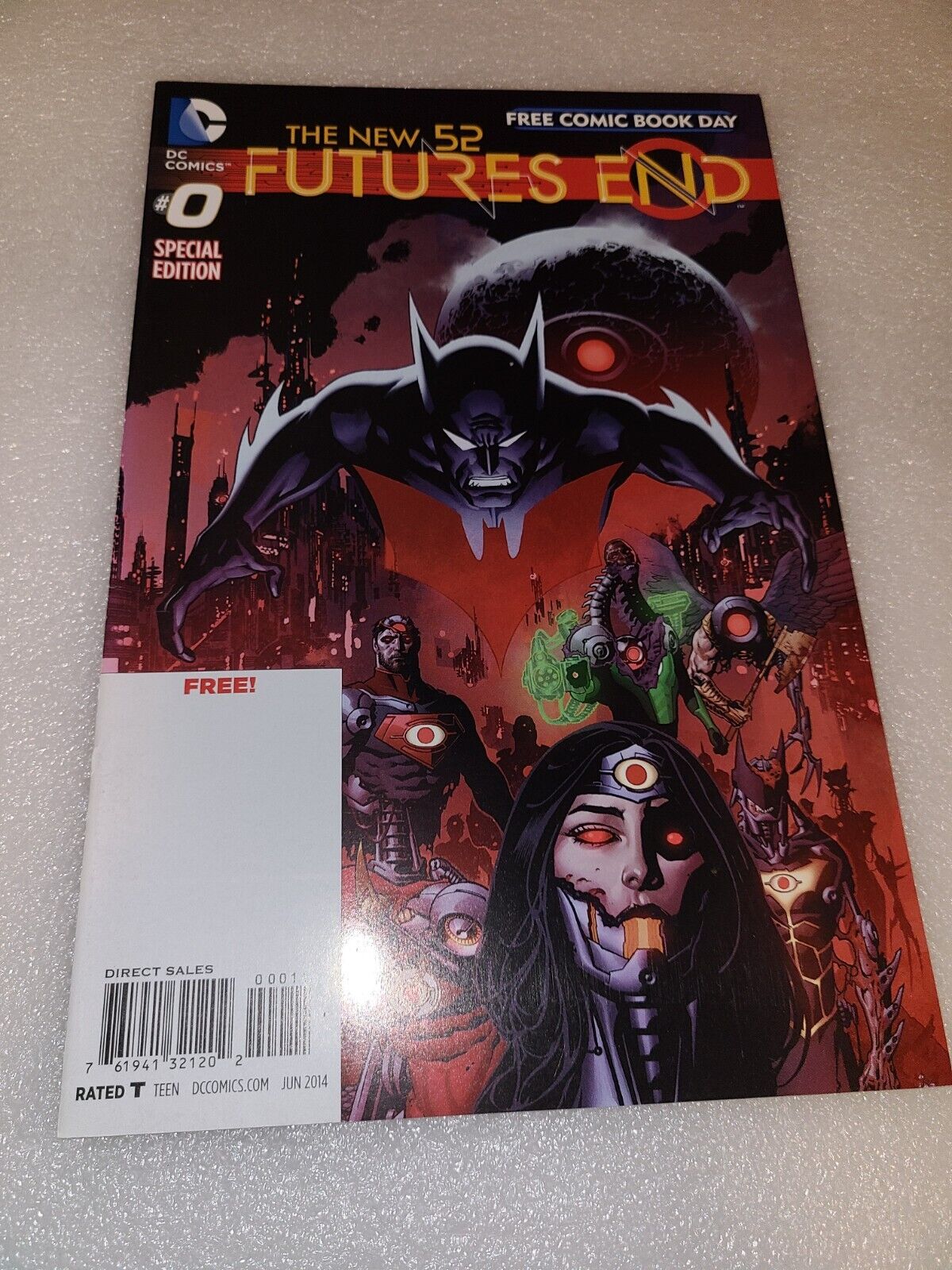 Free Comic Book Day The New 52: Futures End #0 (Vol. 1) 2014 Batman