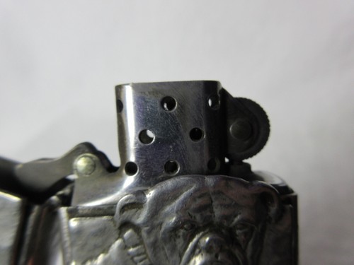 Zippo British Bulldog Lighter - Has Been Engraved - Picture 8 of 15