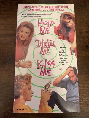 Hold Me Thrill Me Kiss Me - VHS - Adrienne Shelly - Max Parrish - Timothy Leary