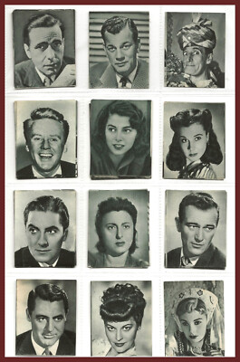 Fotografische Figurina Cinema Schauspieler Ed. Anonima Jahre 50 Auswahl