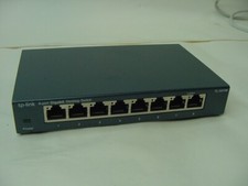 TP-LINK 8 PORT GIGABIT DESKTOP SWITCH TL-SG108 - NO POWER CORD INCLUDED