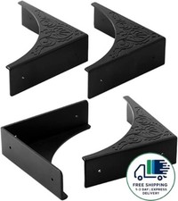 Protector de esquinas de metal, 4 unidades, protecci n de bordes antiguos para