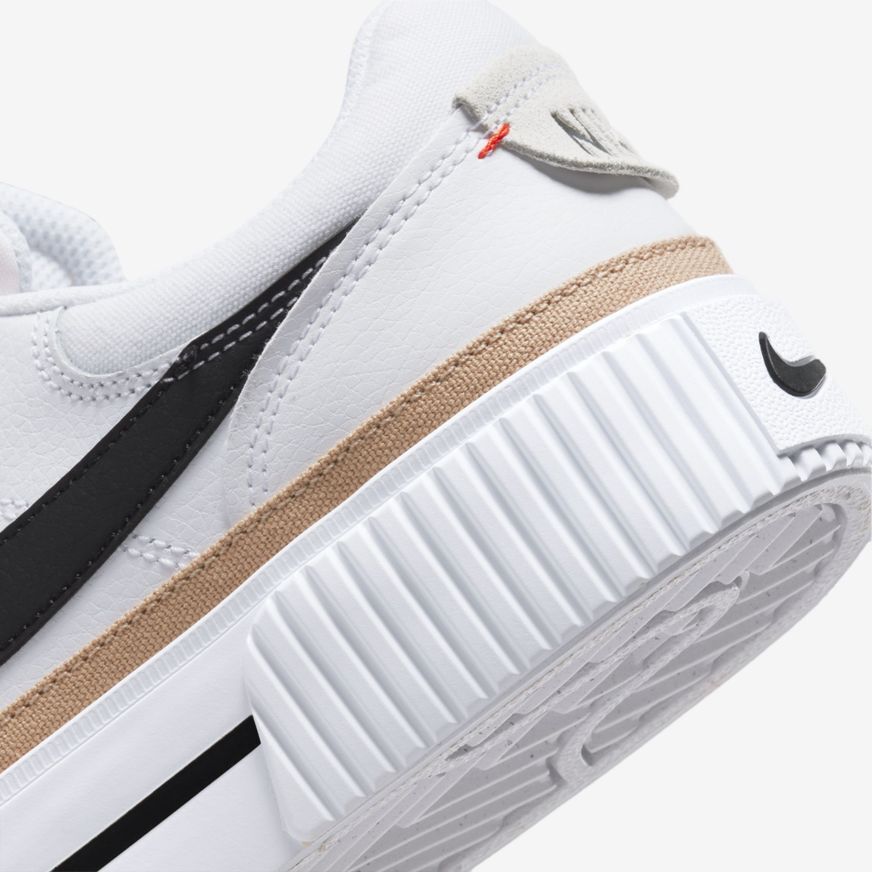 ナイキ NIKE W COURT LEGACY LIFT DM7590-100 NIKE Court Legacy Lift DM7590-100 White Hemp Team Orange