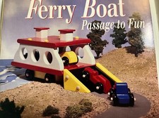 DIY Ferry Boat Full Size Woodworking Pattern Magazine Christmas Gift Cars