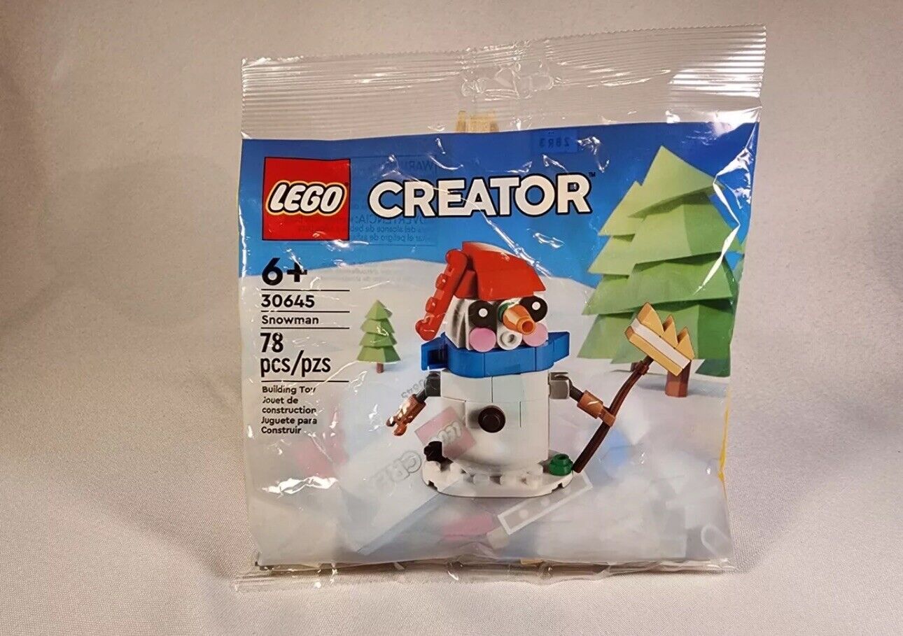 LEGO Snowman (30645) Polybag - Factory Sealed