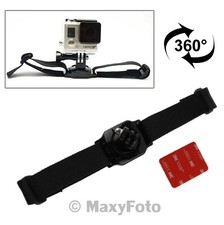 SUPPORTO RUOTABILE DLP612 FASCIA DA CASCO FORATO BICI CANOA ORIENTABILE 78F887A