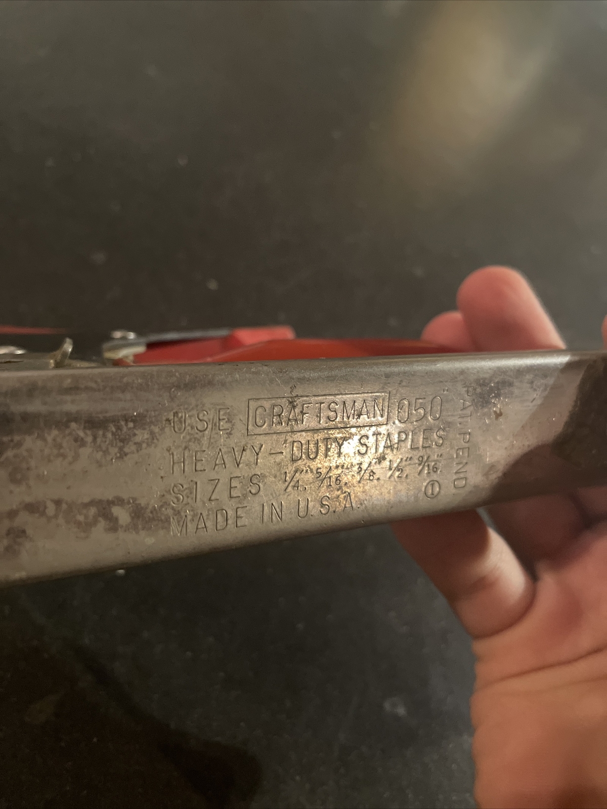 Vintage Craftsman 050” HeavyDuty Staple Gun eBay